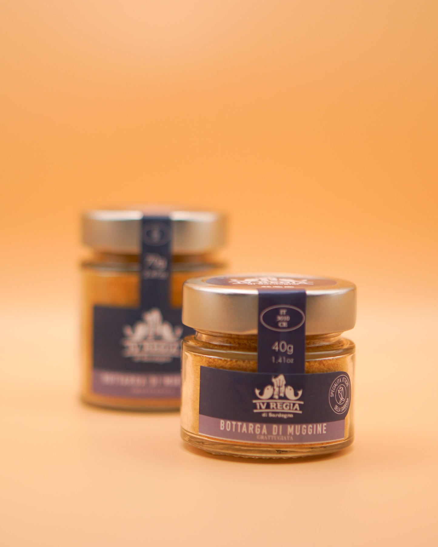 Bottarga di Muggine grattugiata 40 g - IV Regia di Sardegna