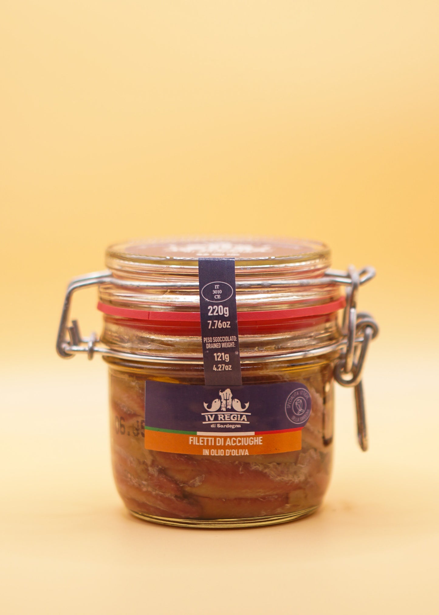 Filetti di Acciughe in olio di oliva - IV Regia di Sardegna