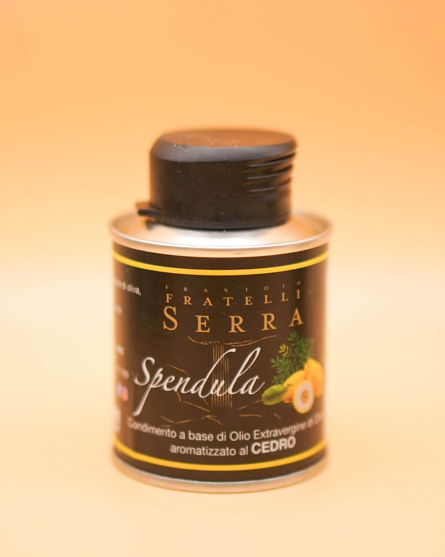 Olio Extra Vergine d'Oliva SPENDULA Aromatizzato al Cedro