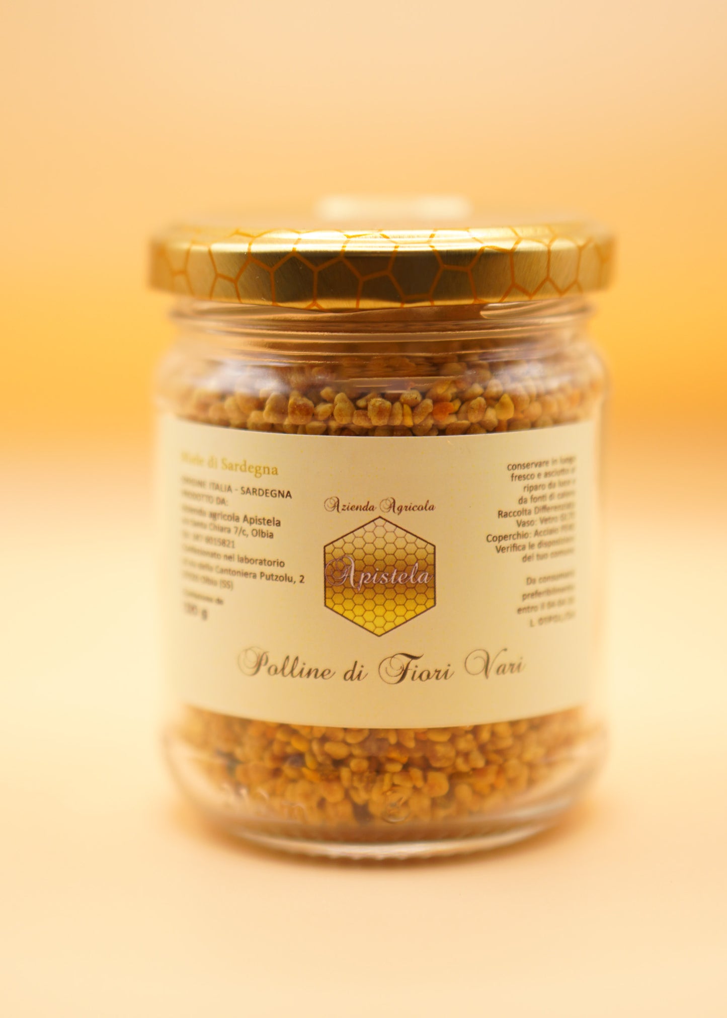 Polline di fiori secco in granuli - Apistela
