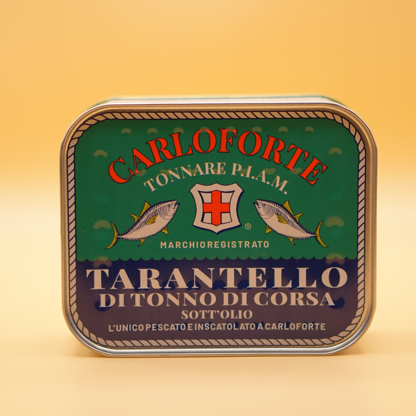Tarantello di tonno di corsa sott'olio - Carloforte Tonnare - 350 g